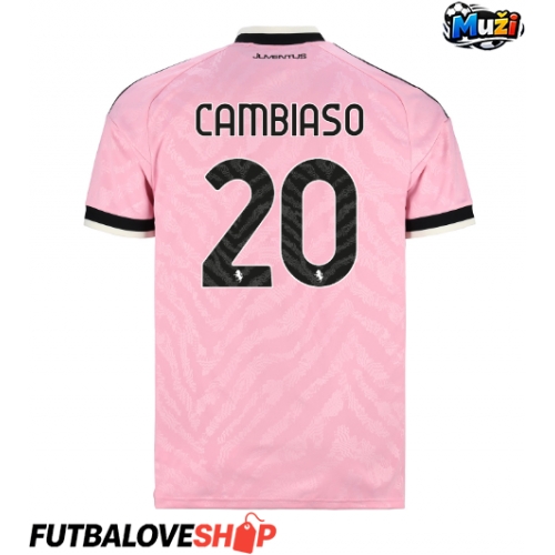 Dres Juventus Andrea Cambiaso #20 Preč 2026-27 Krátky Rukáv